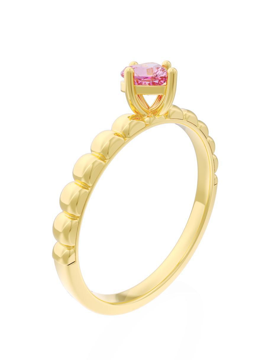 Anillo de compromiso "de" oro 10 k fonelli eternidad 2025 zirconia
