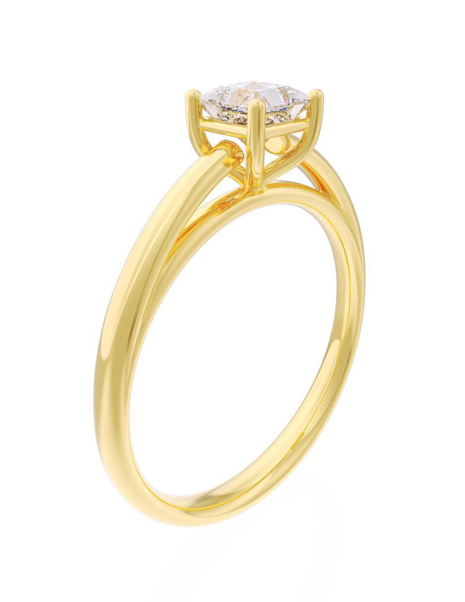 Anillo de compromiso "de" oro 14 k fonelli eternidad 2025 zirconia