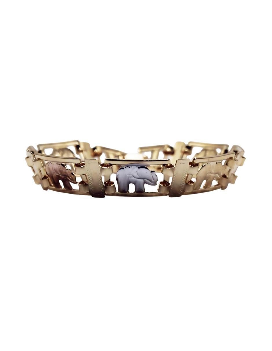 Brazalete de oro 18 k con acabado brillante
