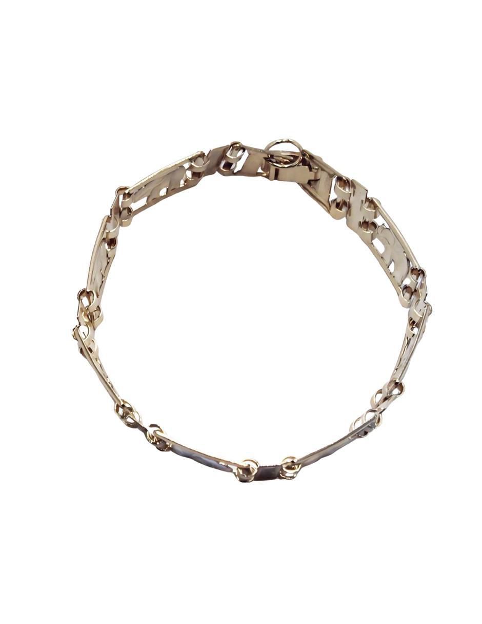 Brazalete de oro 18 k con acabado brillante 3