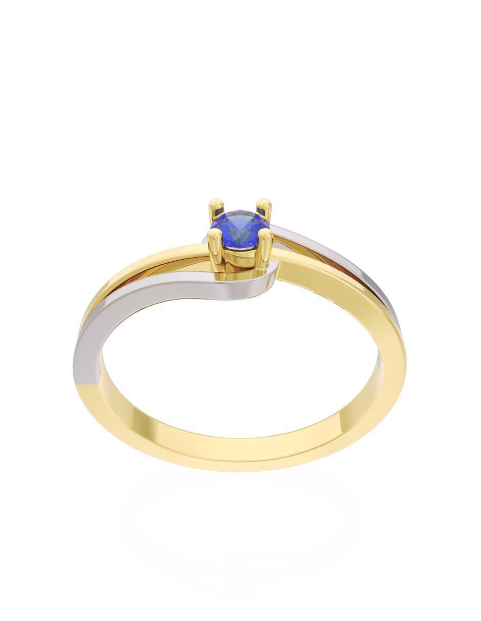 Anillo de compromiso "de" oro 14 k fonelli eternidad 2025 zirconia
