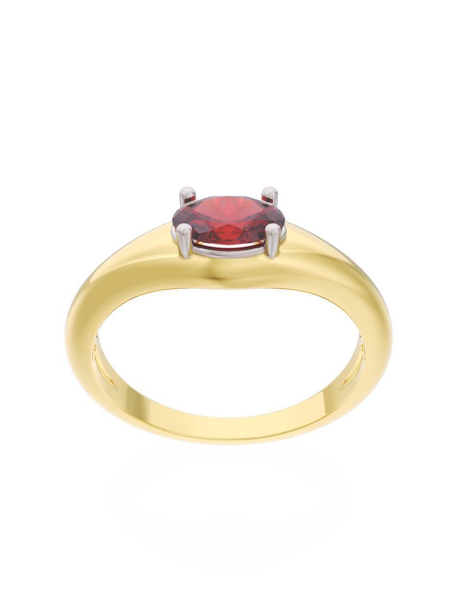 Anillo de compromiso "de" oro 14 k fonelli eternidad 2025 zirconia