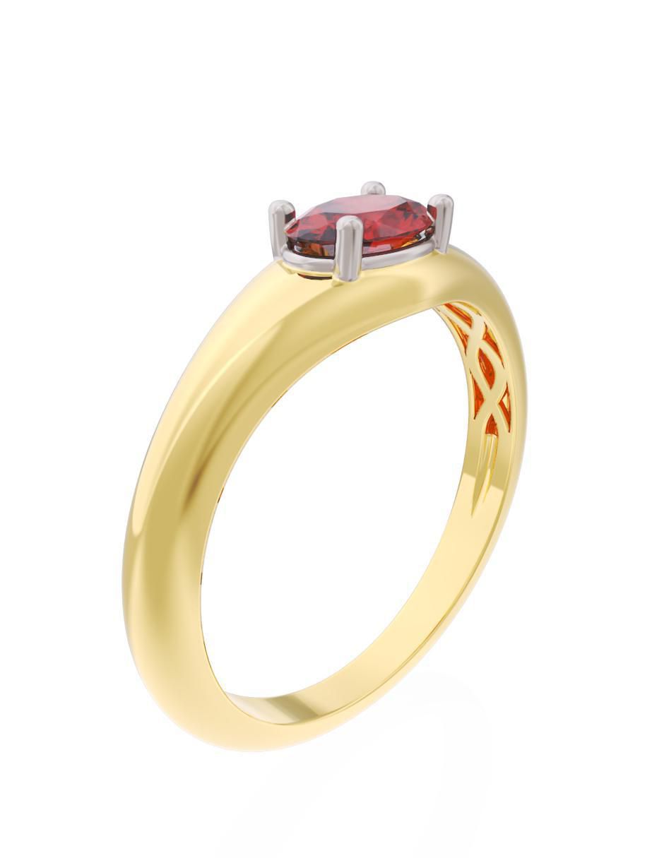 Anillo de compromiso "de" oro 14 k fonelli eternidad 2025 zirconia