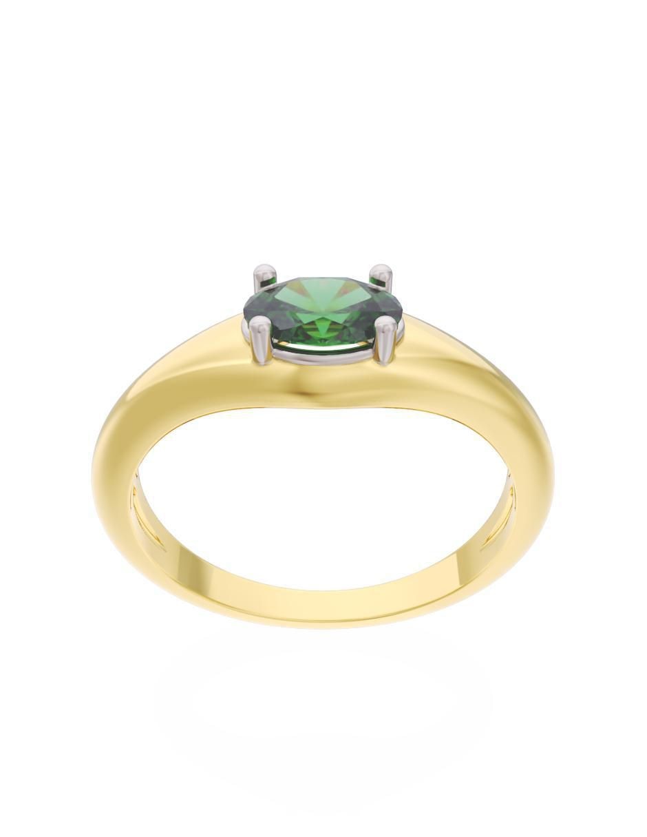 Anillo de compromiso "de" oro 14 k fonelli eternidad 2025 zirconia