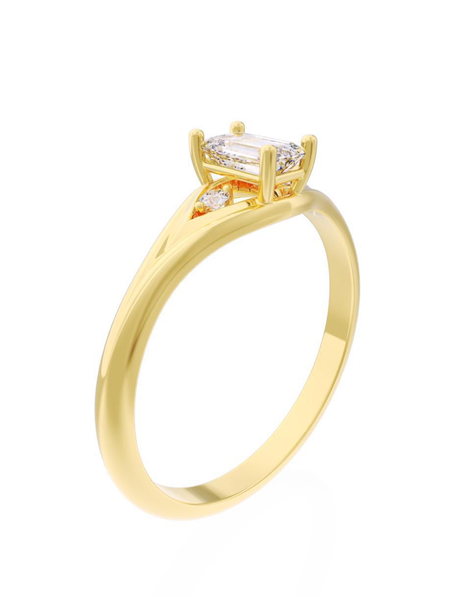 Anillo de compromiso "de" oro 14 k fonelli eternidad 2025 zirconia