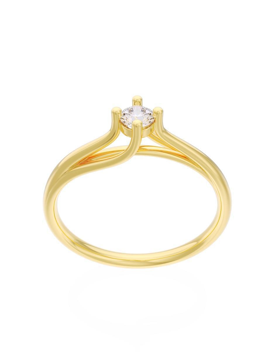 Anillo de compromiso "de" oro 14 k fonelli eternidad 2025 zirconia