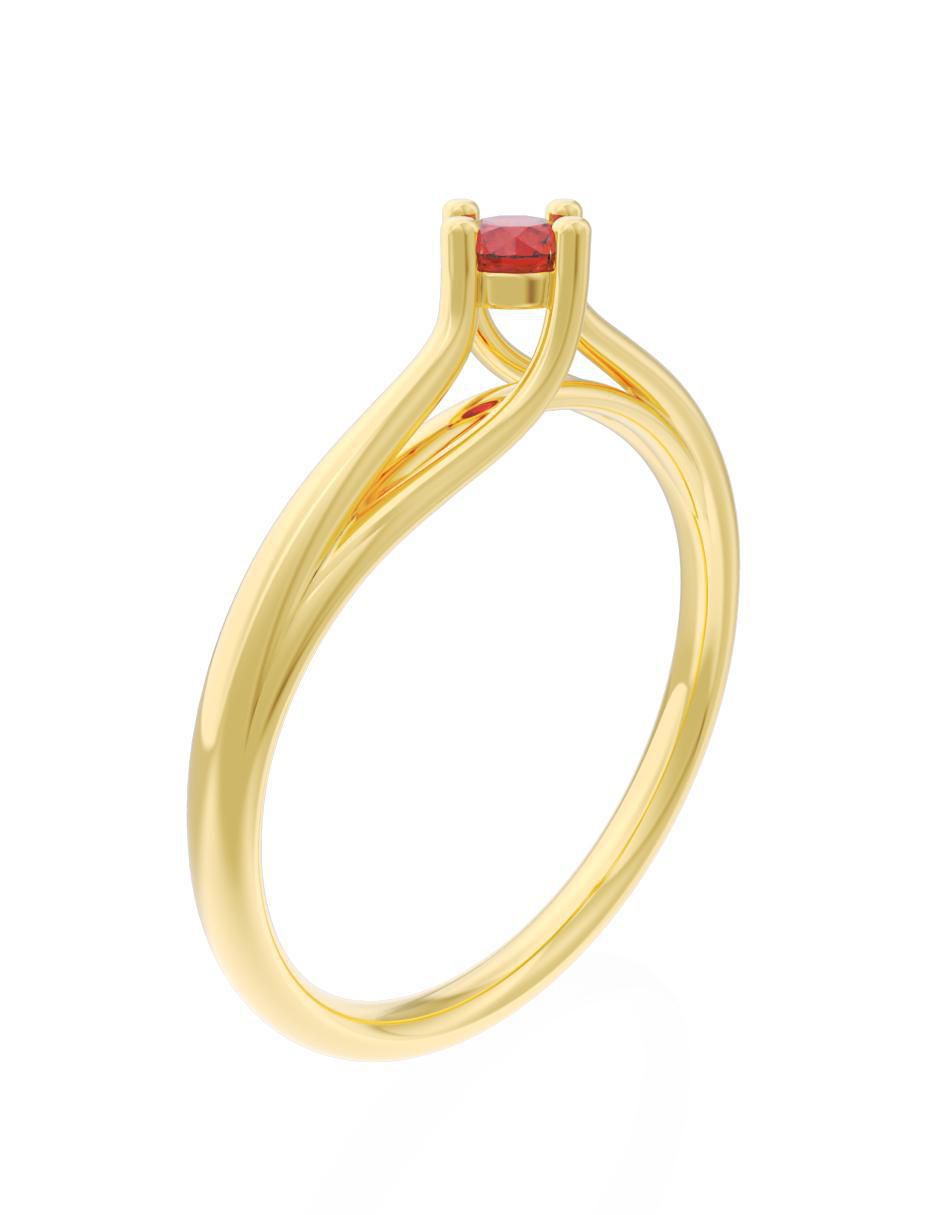 Anillo de compromiso "de" oro 14 k fonelli eternidad 2025 zirconia
