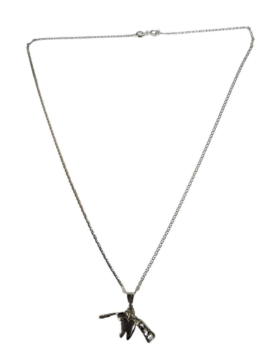 Collar de muela Dentista de plata P 925 2