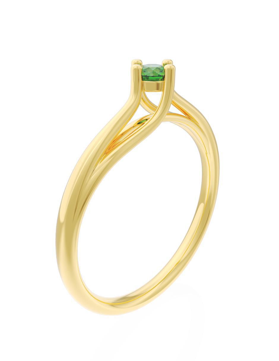 Anillo de compromiso "de" oro 14 k fonelli eternidad 2025 zirconia