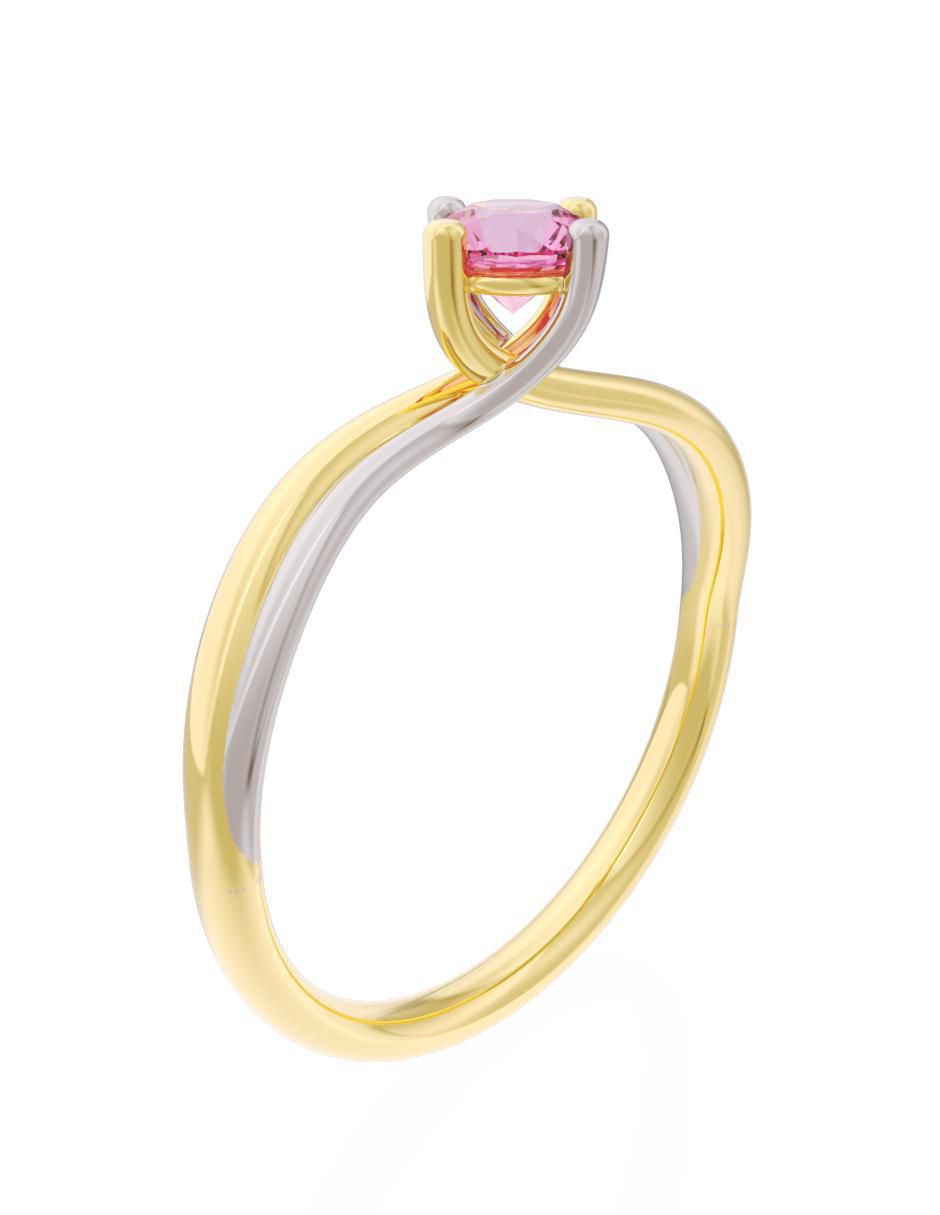 Anillo de compromiso "de" oro 14 k fonelli eternidad 2025 zirconia
