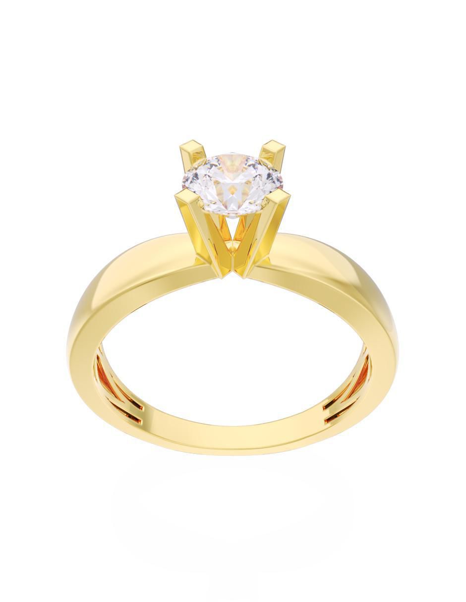 Anillo de compromiso "de" oro 14 k fonelli eternidad 2025 zirconia