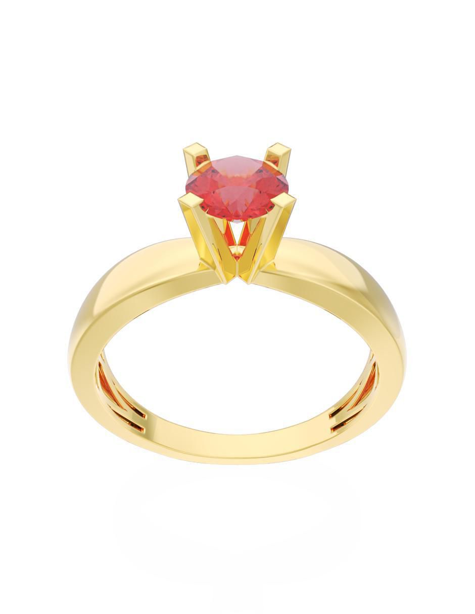 Anillo de compromiso "de" oro 14 k fonelli eternidad 2025 zirconia