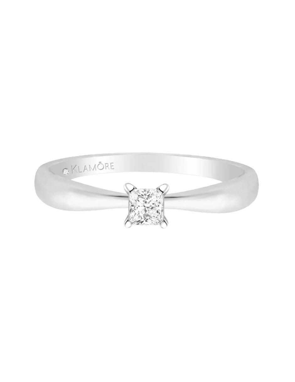 Anillo de compromiso de oro 14 k Miloro diamante Anillo de compromiso de oro 14 k Miloro diamante