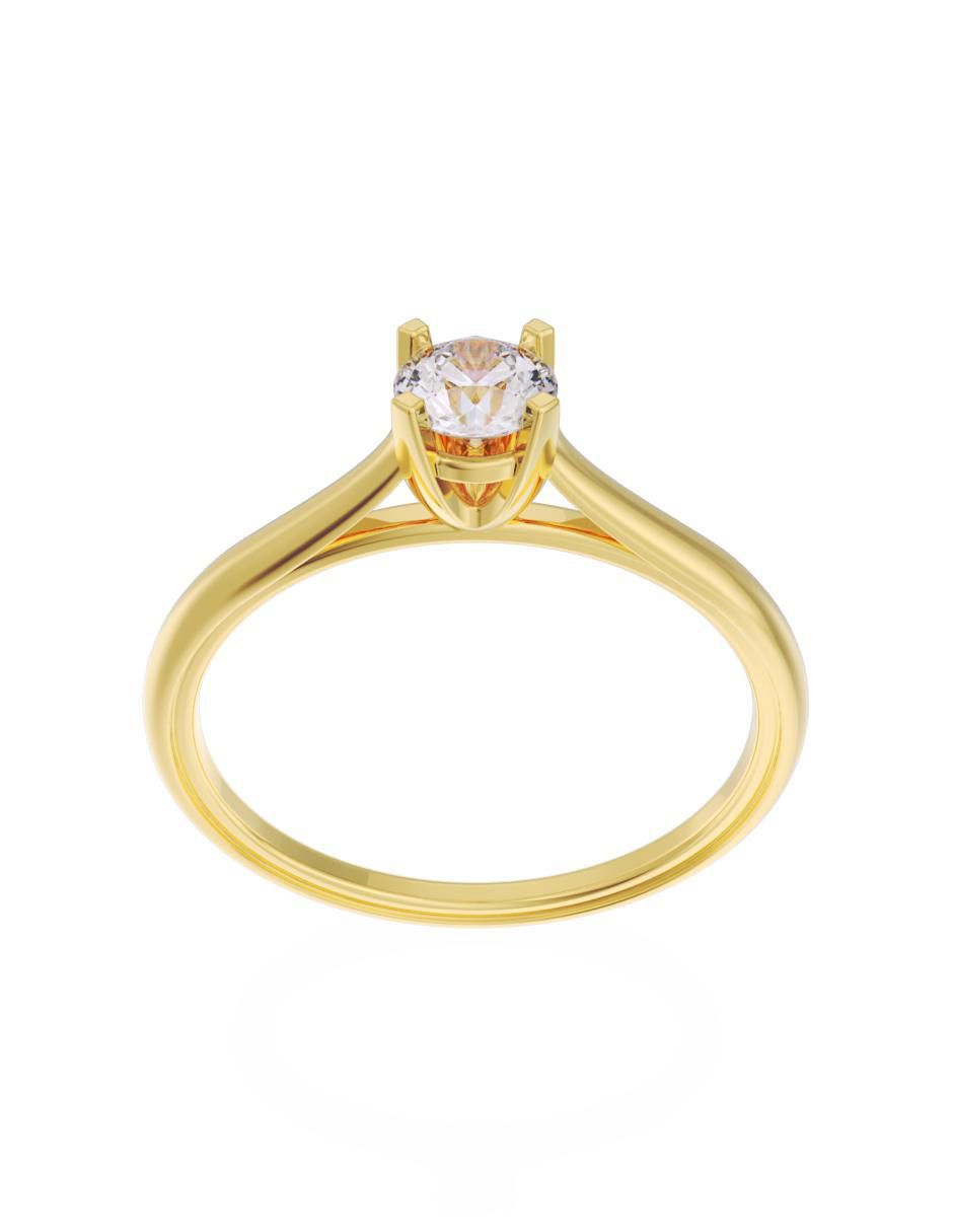 Anillo de compromiso "de" oro 14 k fonelli eternidad 2025 zirconia