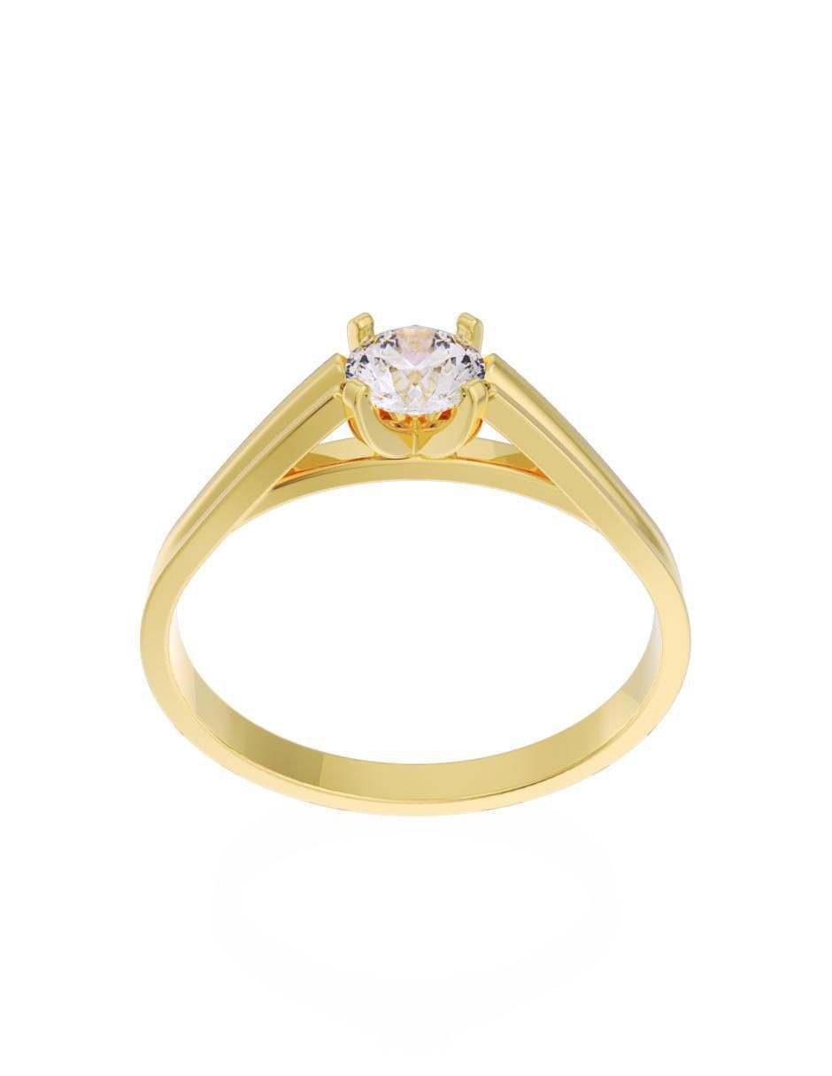 Anillo de compromiso "de" oro 14 k fonelli eternidad 2025 zirconia