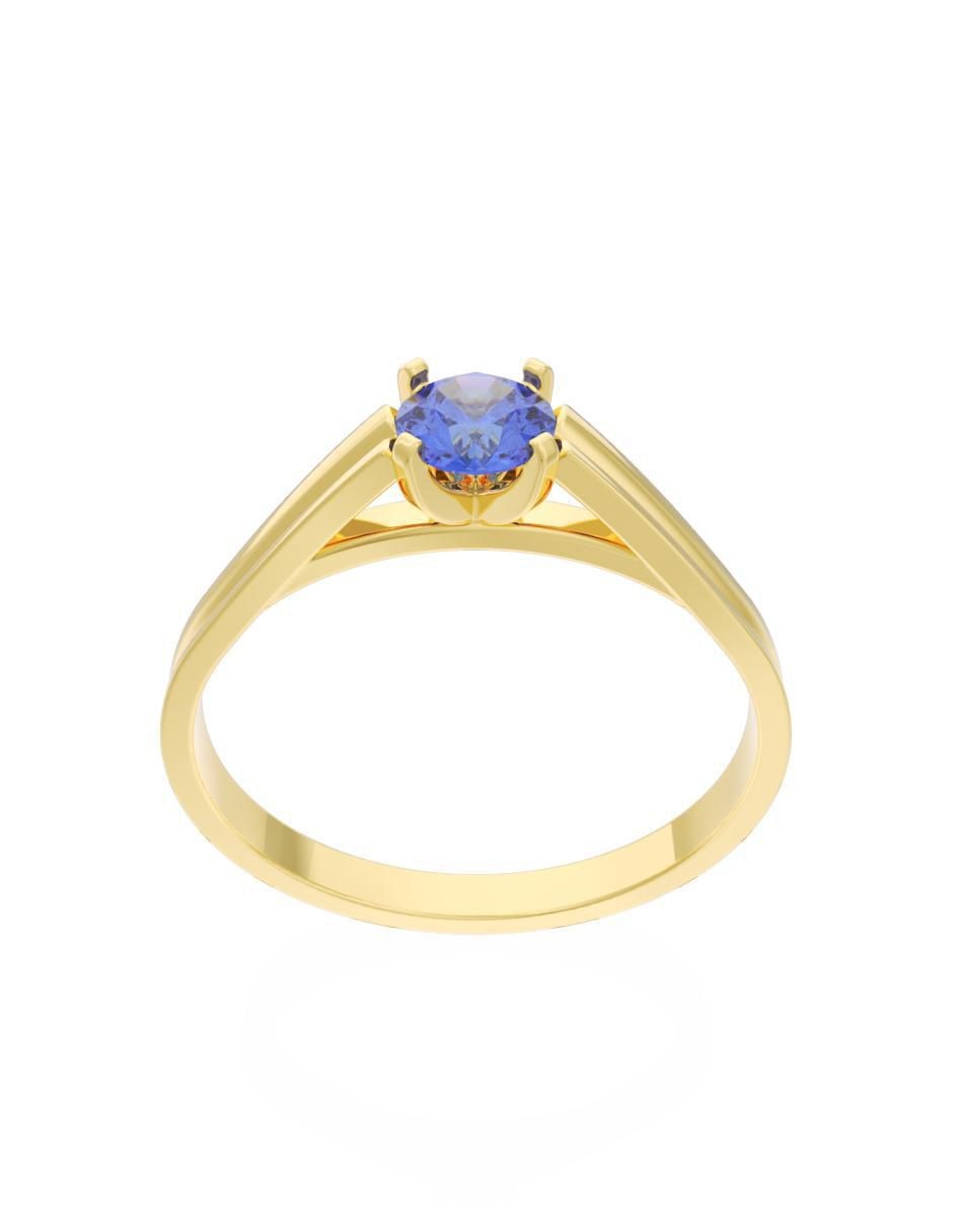 Anillo de compromiso "de" oro 14 k fonelli eternidad 2025 zirconia