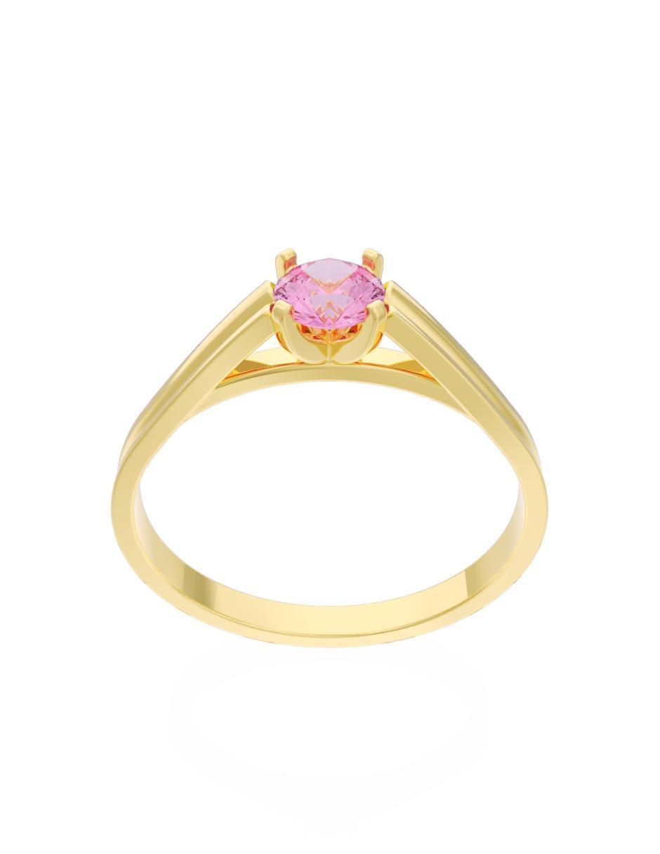 Anillo de compromiso "de" oro 14 k fonelli eternidad 2025 zirconia