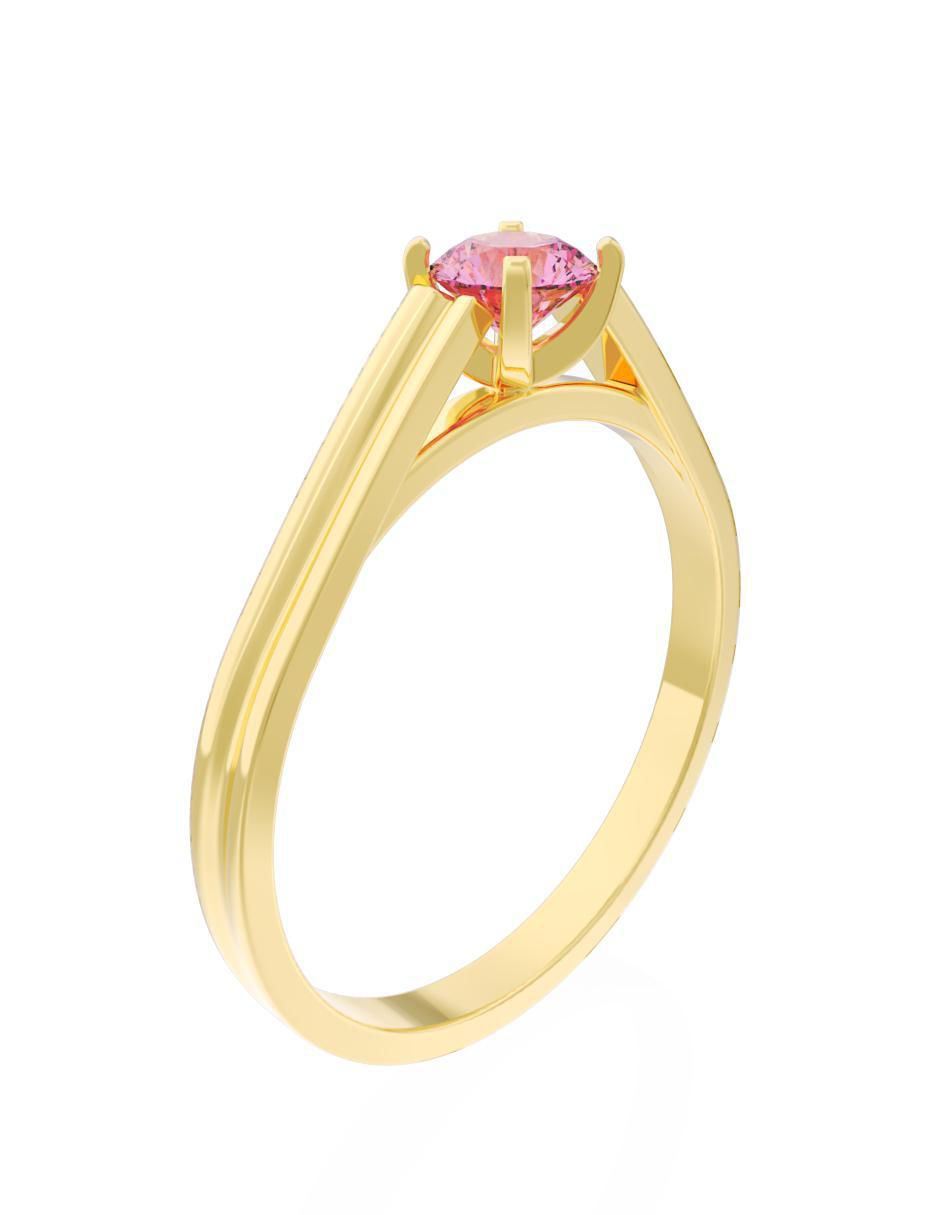 Anillo de compromiso "de" oro 14 k fonelli eternidad 2025 zirconia
