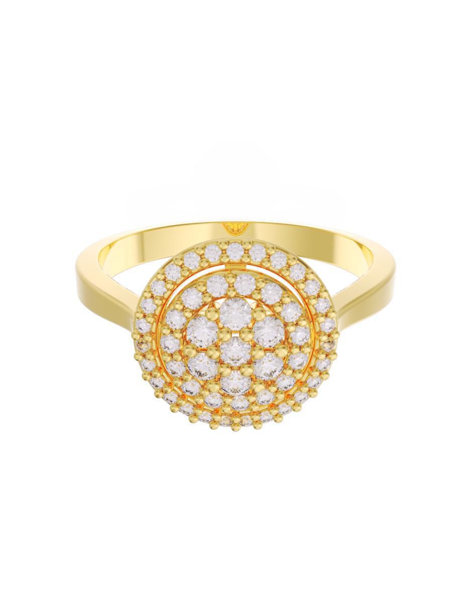 Anillo de compromiso de oro 10 k Eternidad 2025