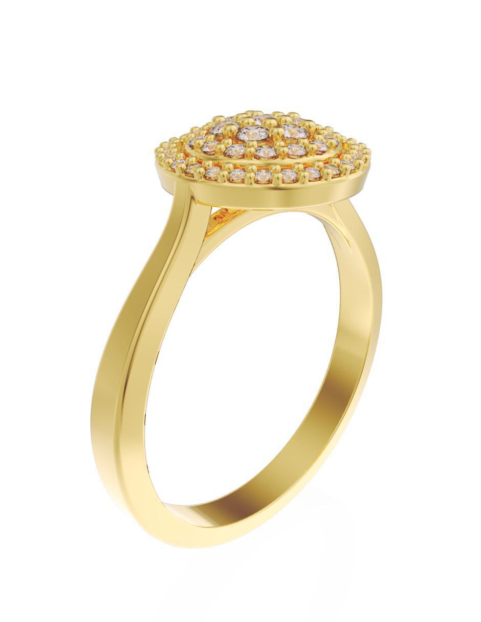 Anillo de compromiso "de" oro 10 k fonelli eternidad 2025 zirconia