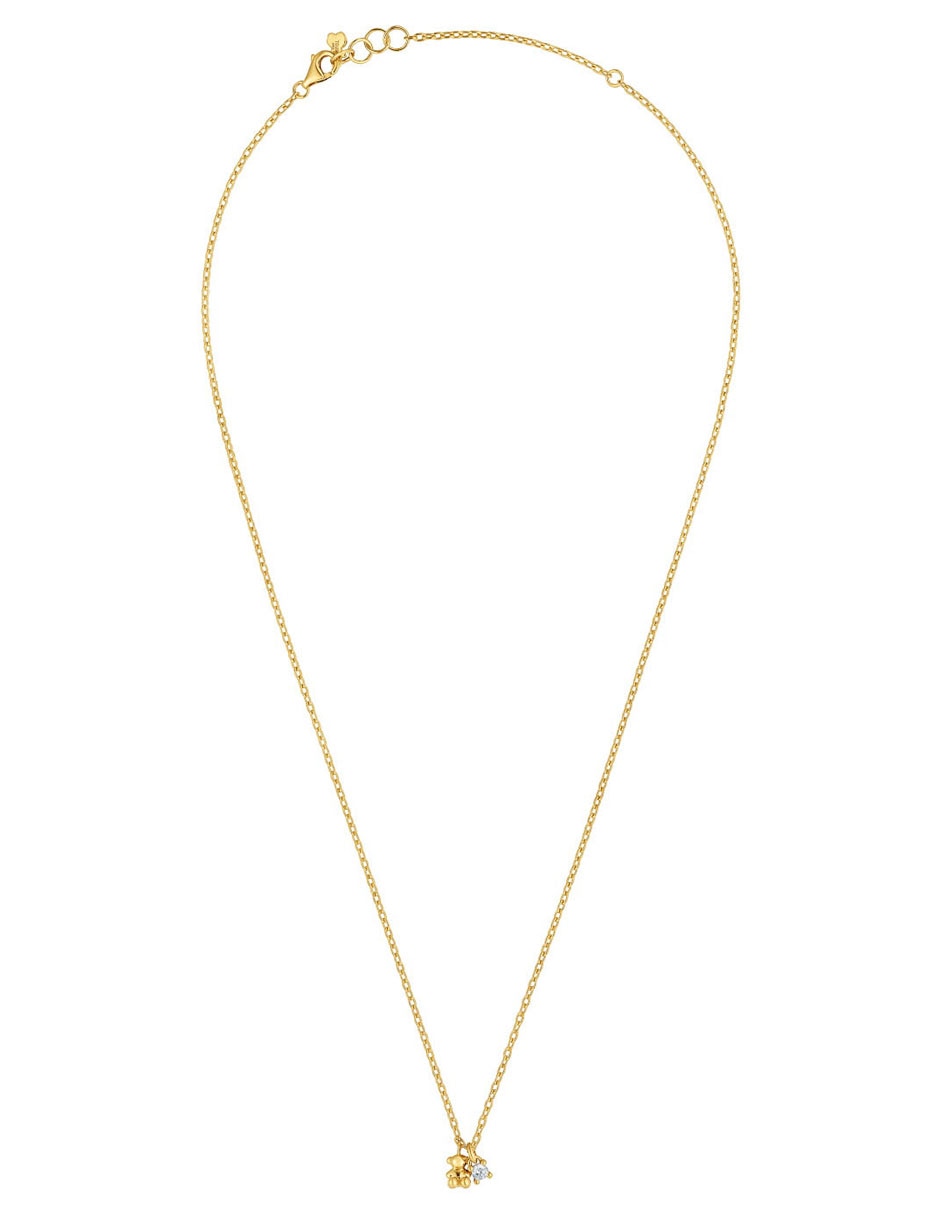 Collar de oso Bold Bear Lgd de plata P 925 2