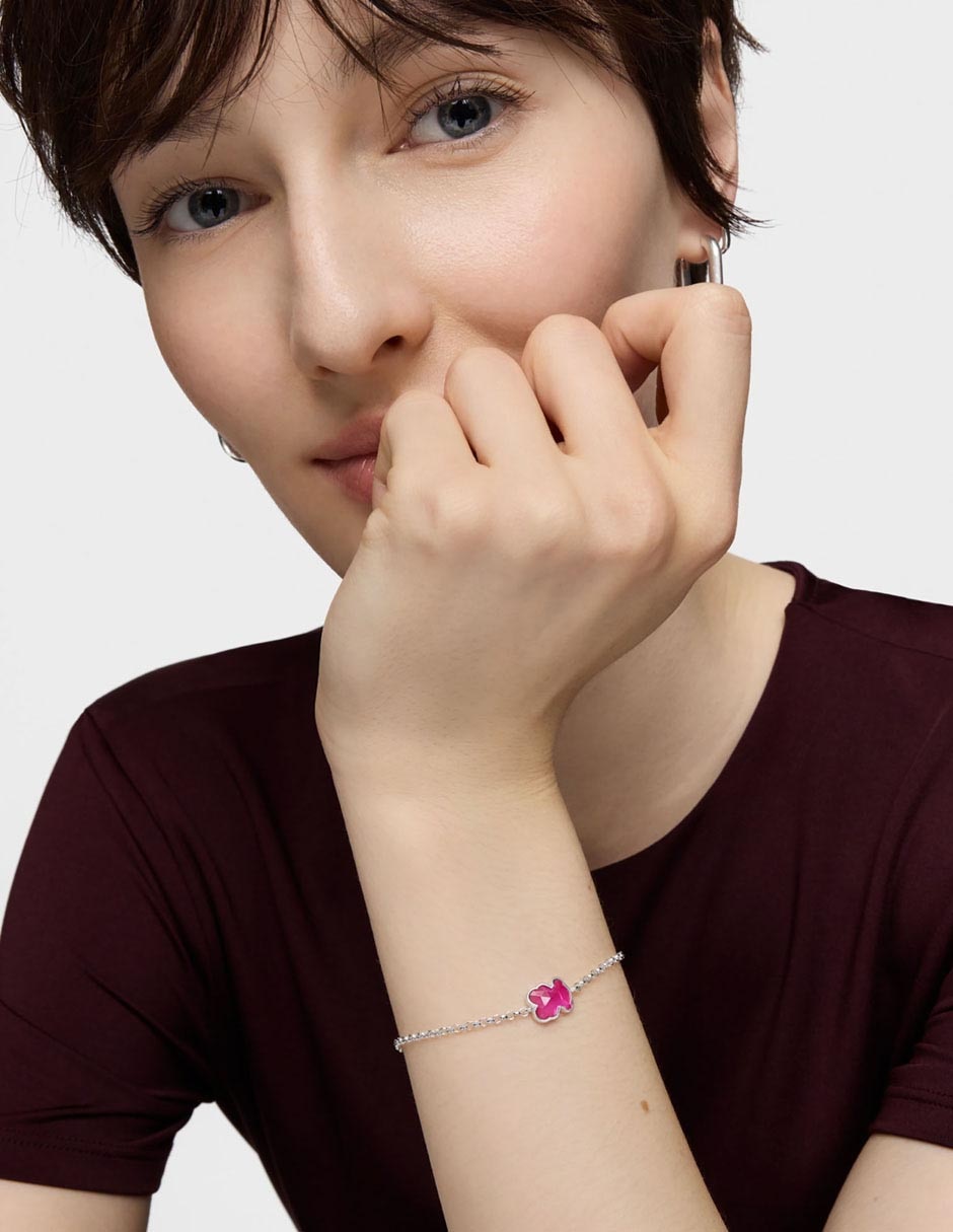 Pulsera de plata P 925 Icon Color LGG con acabado brillante 4