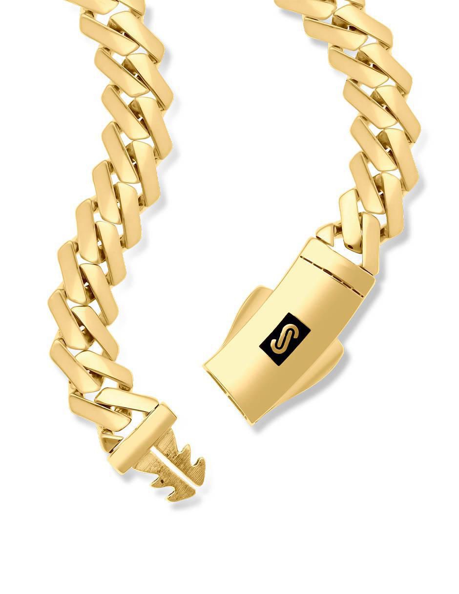 Cadena de oro amarillo 14 K 3