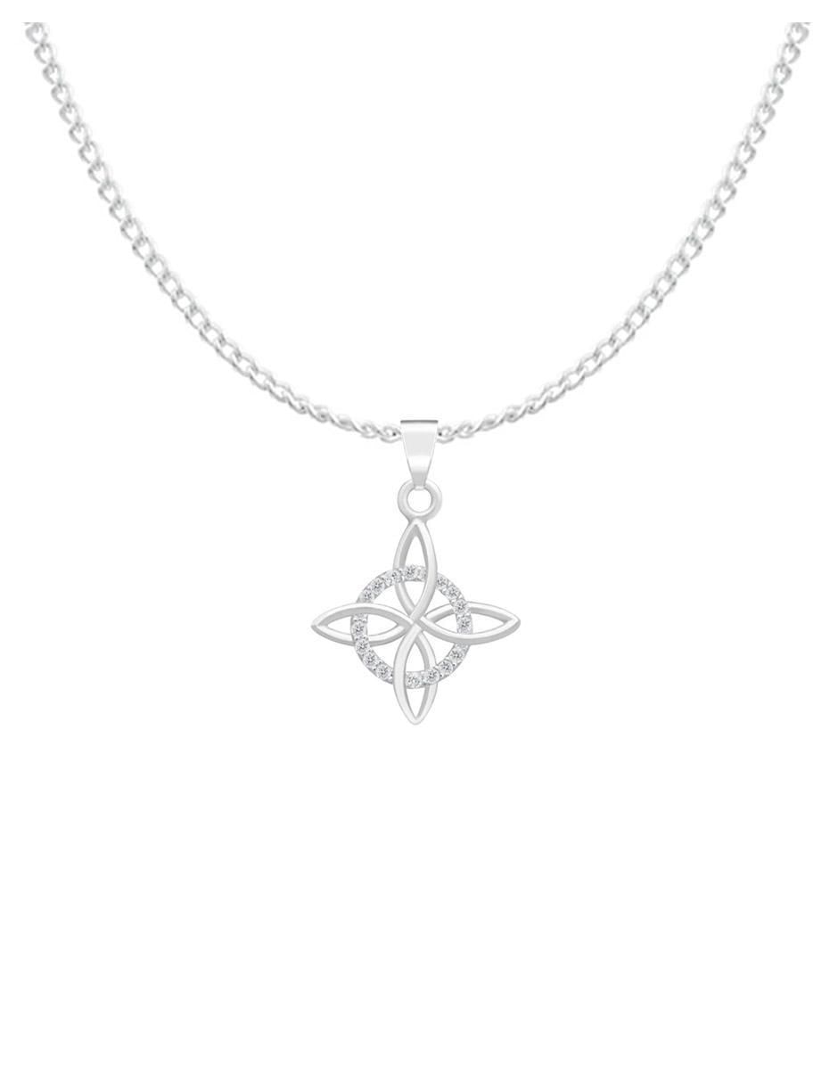 Collar con dije de plata P 925
