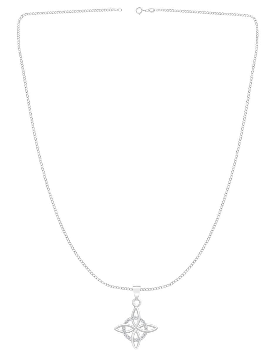 Collar con dije de plata P 925 2