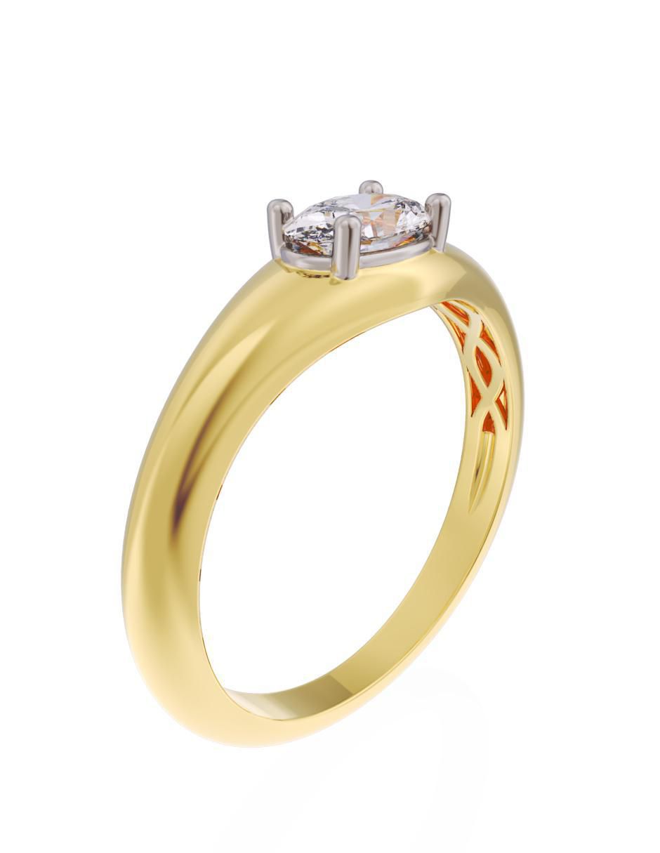 Anillo de compromiso "de" oro 10 k fonelli eternidad 2025 zirconia