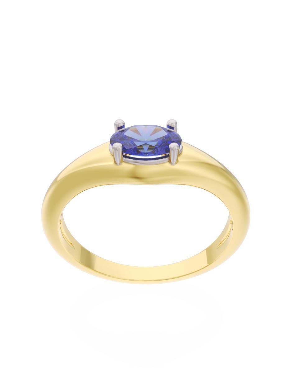 Anillo de compromiso "de" oro 10 k fonelli eternidad 2025 zirconia