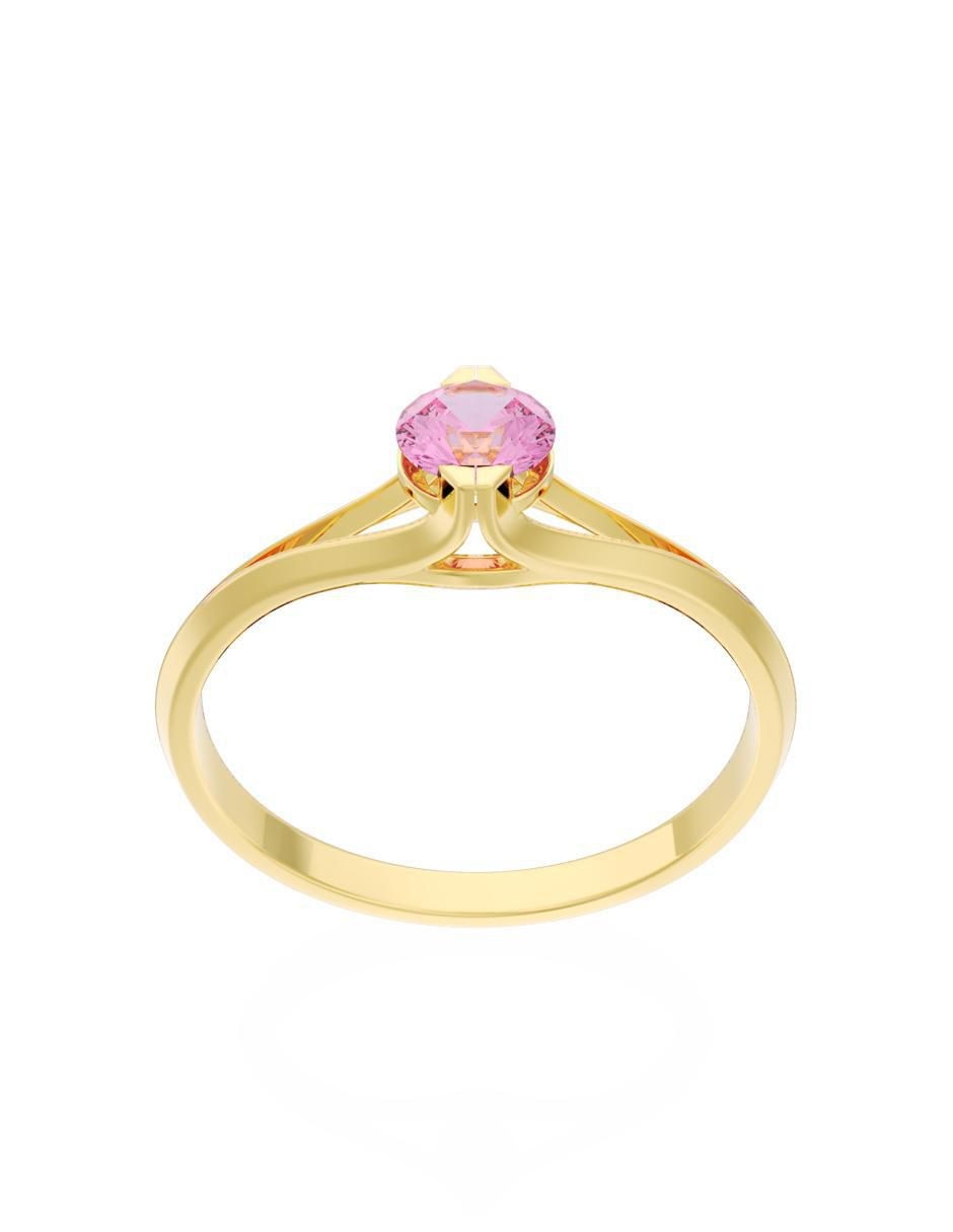 Anillo de compromiso "de" oro 10 k fonelli eternidad 2025 zirconia
