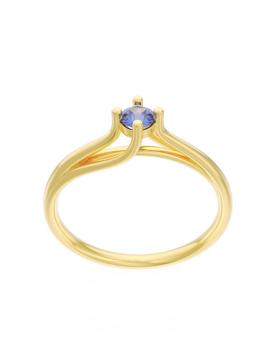 Anillo de compromiso "de" oro 10 k fonelli eternidad 2025 zirconia