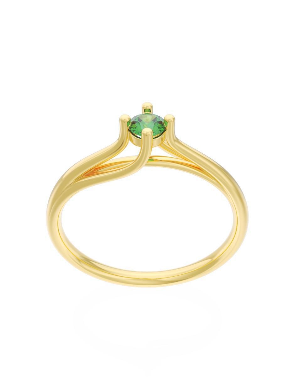 Anillo de compromiso "de" oro 10 k fonelli eternidad 2025 zirconia