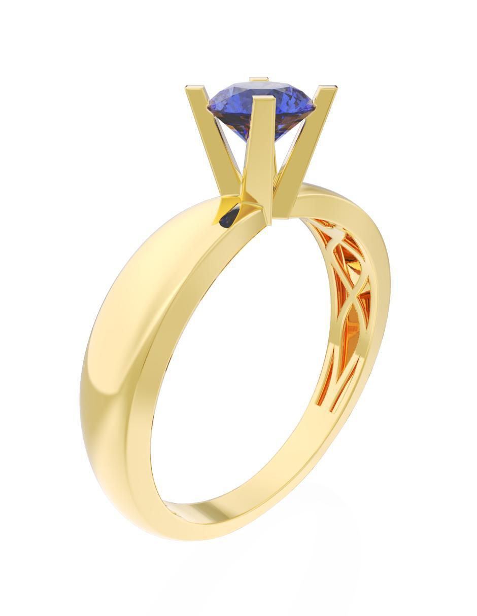 Anillo de compromiso "de" oro 10 k fonelli eternidad 2025 zirconia
