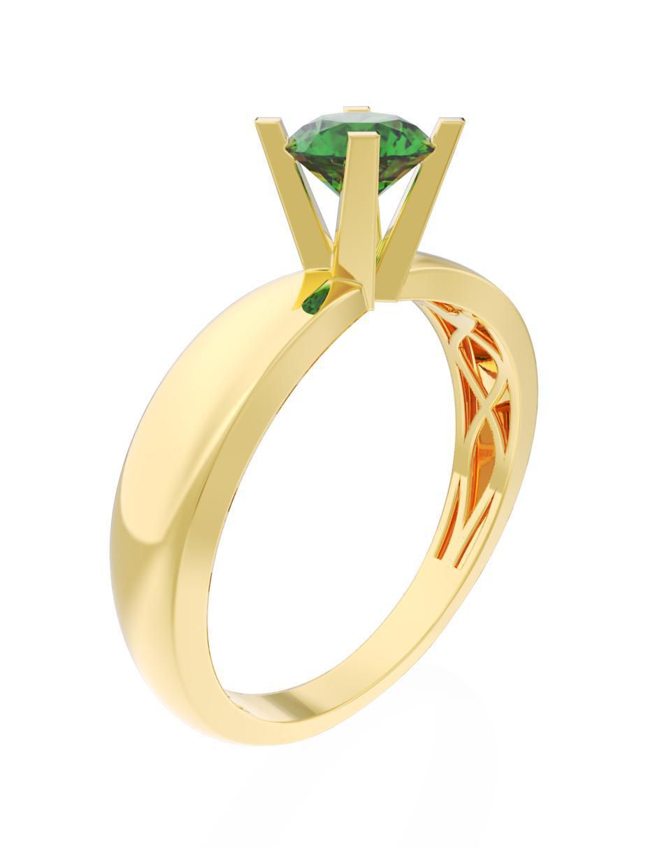 Anillo de compromiso "de" oro 10 k fonelli eternidad 2025 zirconia