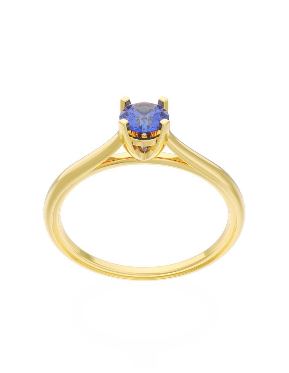 Anillo de compromiso "de" oro 10 k fonelli eternidad 2025 zirconia