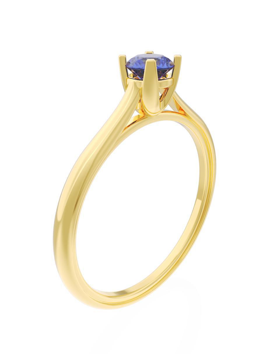 Anillo de compromiso "de" oro 10 k fonelli eternidad 2025 zirconia