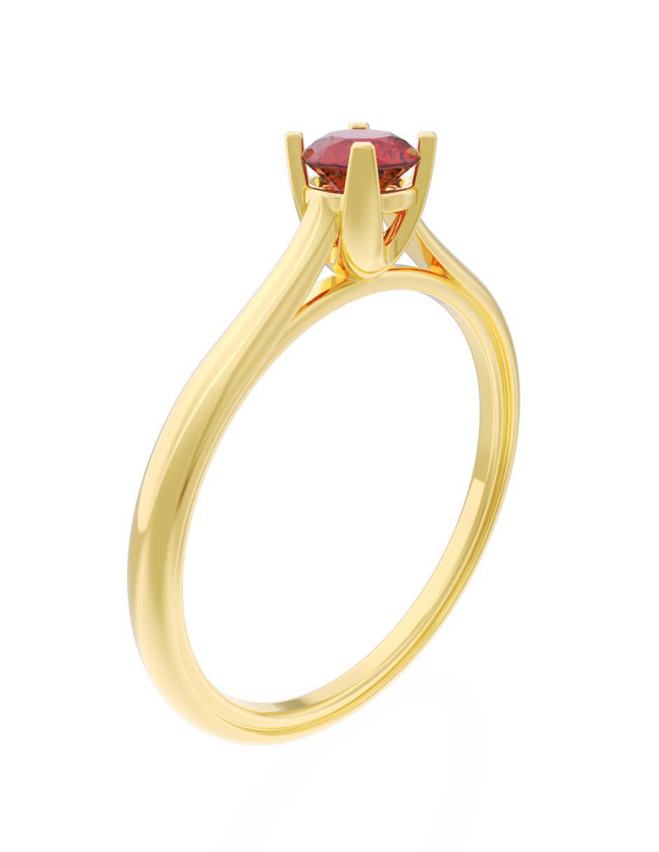 Anillo de compromiso "de" oro 10 k fonelli eternidad 2025 zirconia
