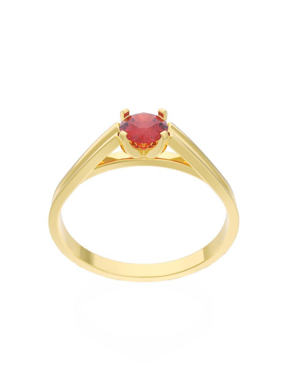 Anillo de compromiso "de" oro 10 k fonelli eternidad 2025 zirconia