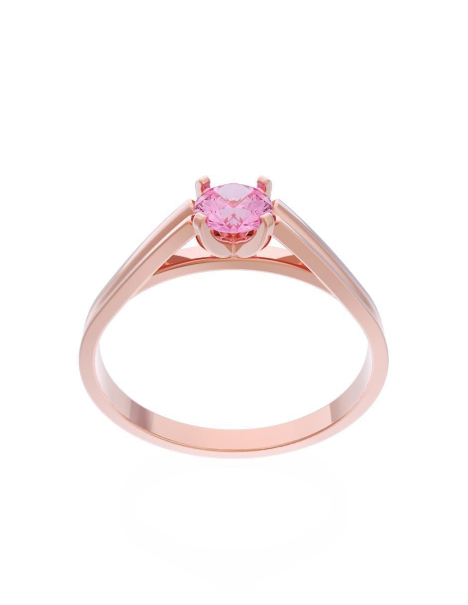 Anillo de compromiso de oro 10 k Eternidad 2025 2