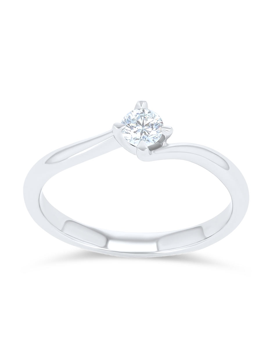 Solitario diamante 4