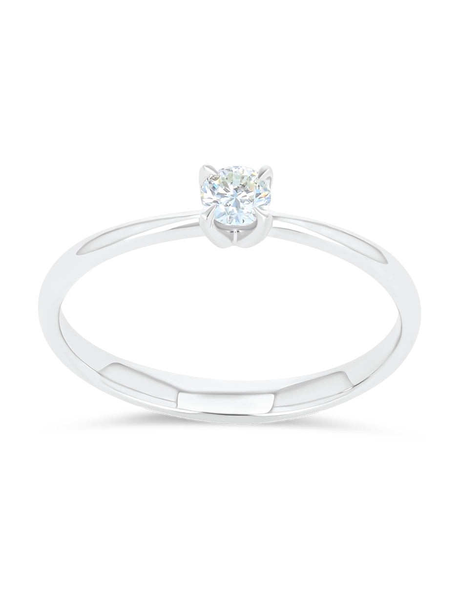 Solitario diamante 4