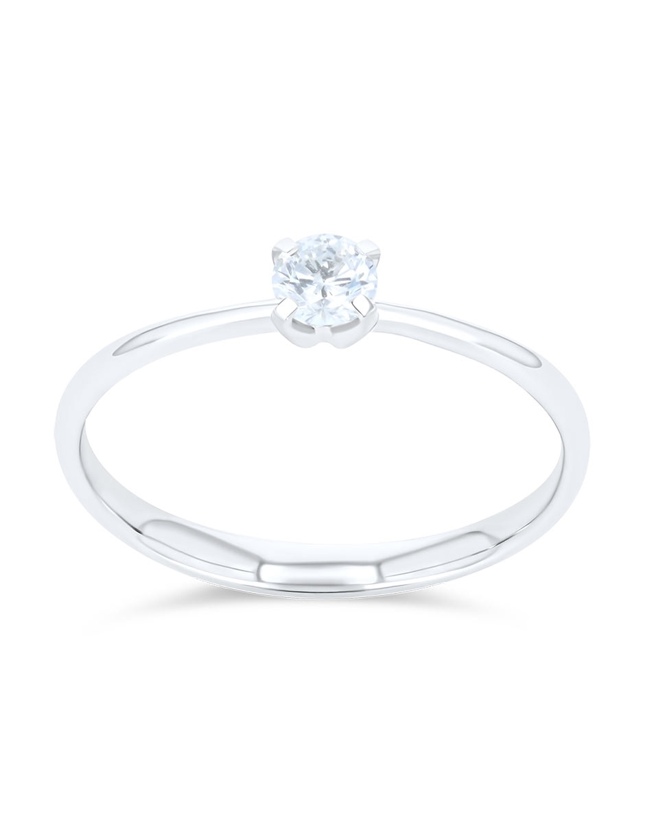Solitario diamante 4