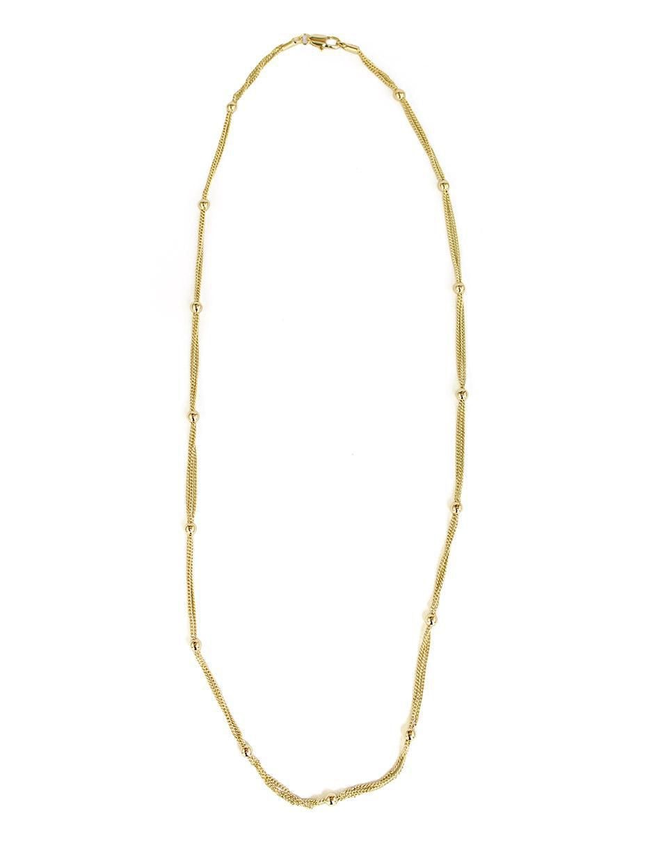 Cadena de oro laminado 10 K 2