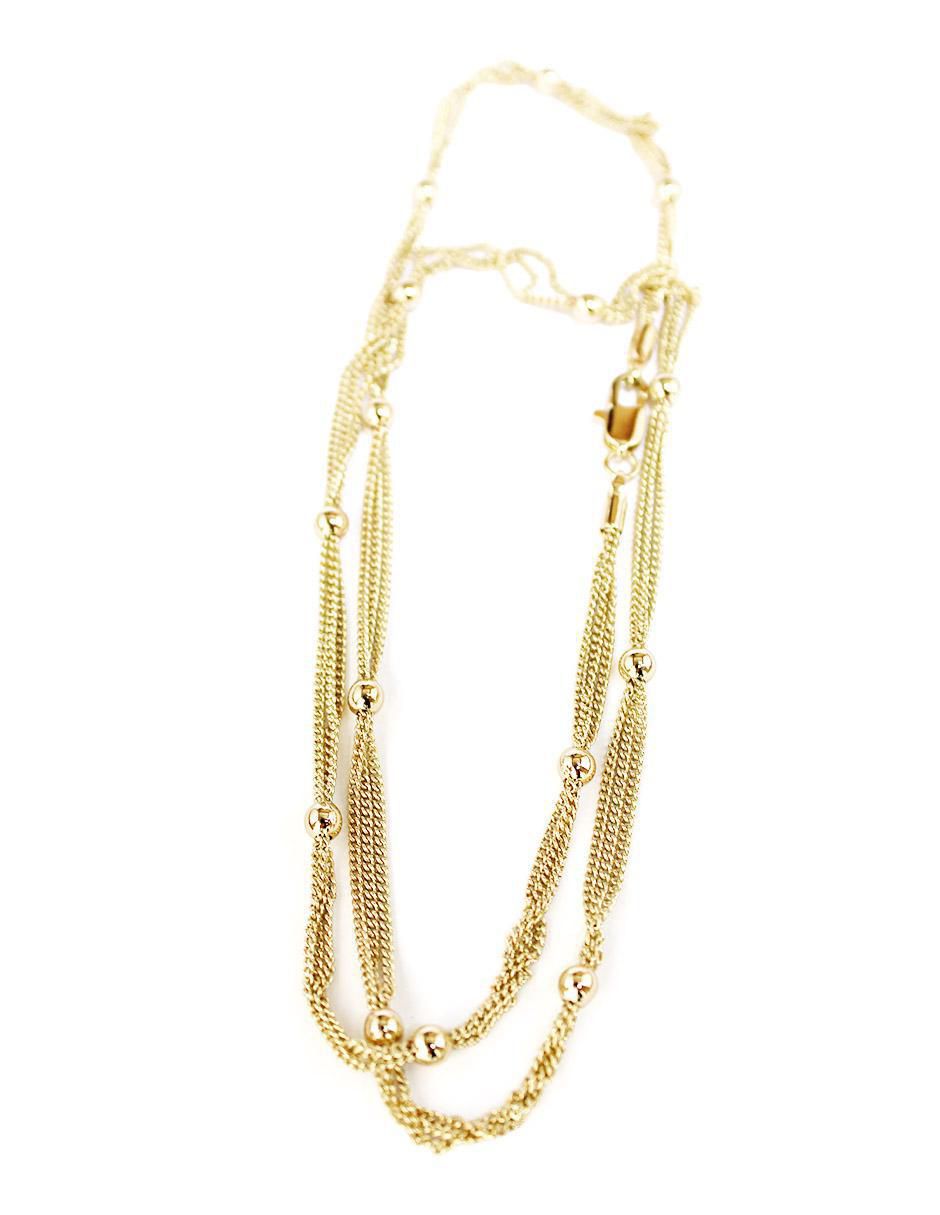 Cadena de oro laminado 10 K 3