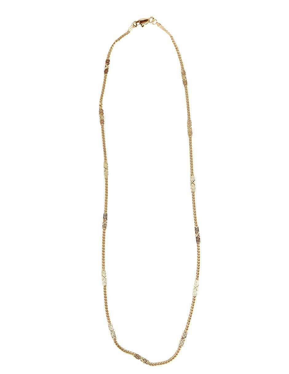 Cadena de oro laminado 10 K 2