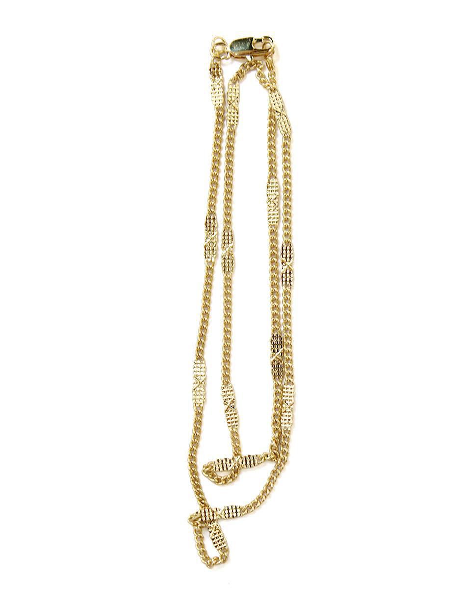 Cadena de oro laminado 10 K 3