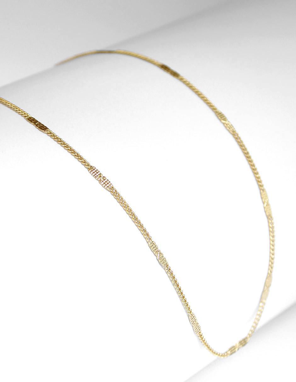 Cadena de oro laminado 10 K 5