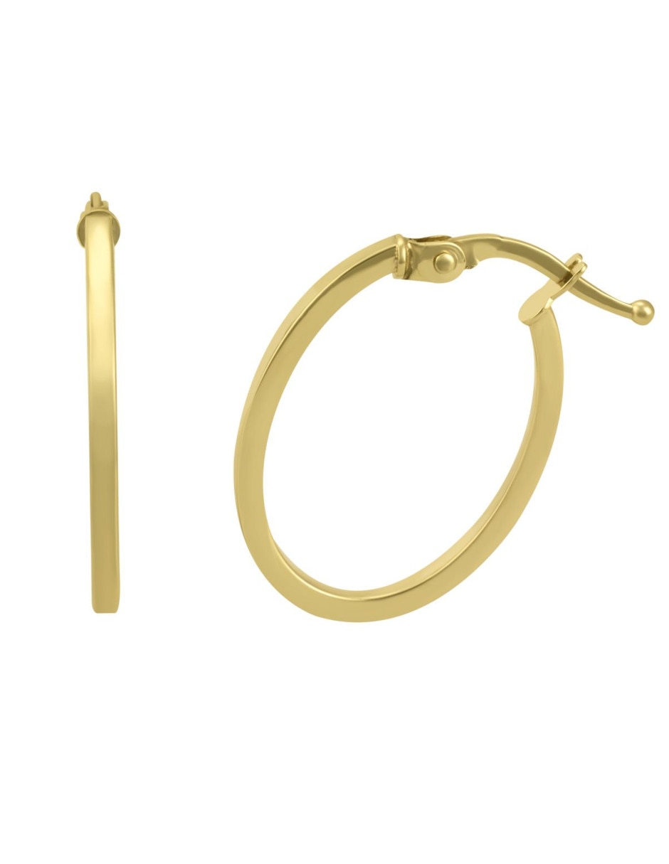 Arracadas de oro amarillo 14 k